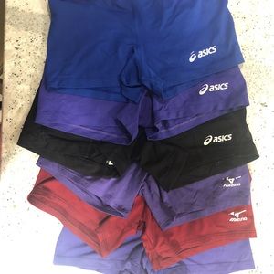 Volleyball Spandex - bundle of 6 (Mizuno & ASICS)